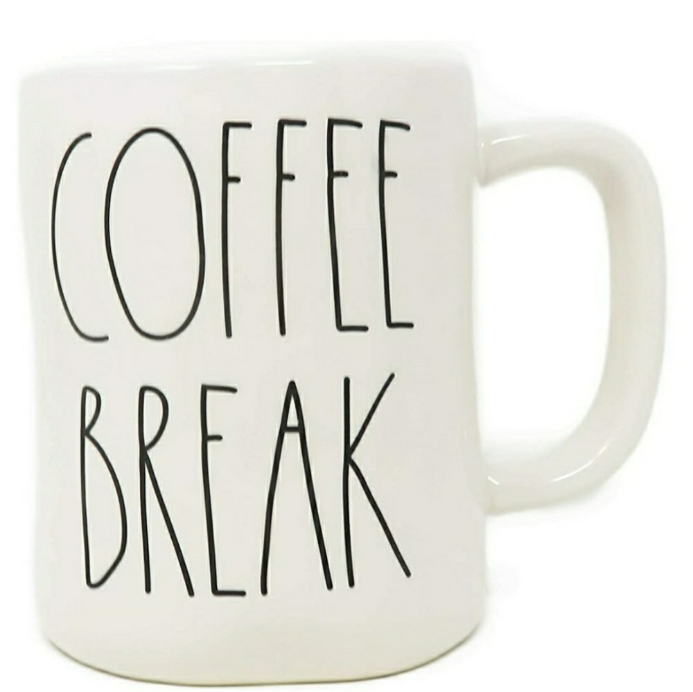 Rae Dunn "Coffee Break" Mug